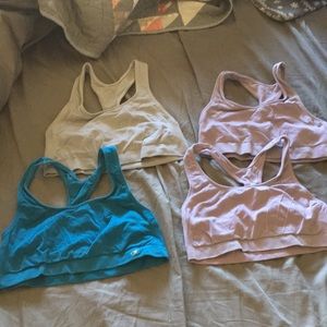 Champion sports bra size M bundle of 4
